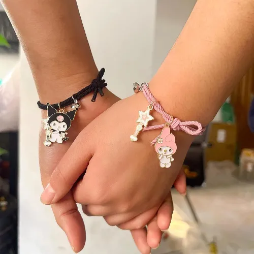 1 Pair Magnet Attracts Couple Bracelet
